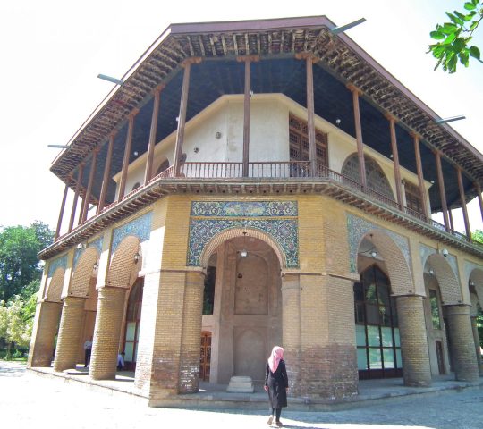 Chehel Sotoun Palace in Qazvin