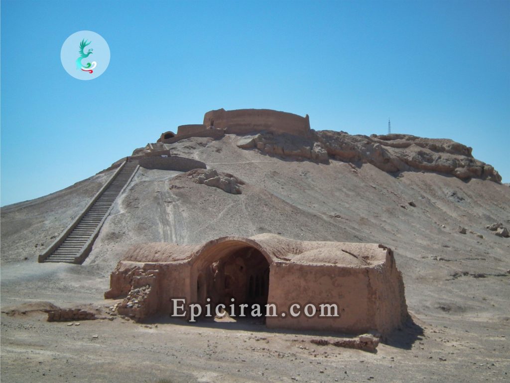 Zoroastrian-Tower-of-Silence-in-Yazd-iran-4