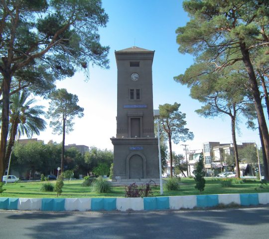 Markar Clock Tower in Yazd