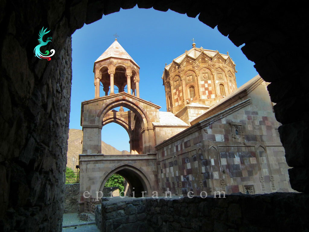 outside view of Saint Stepanos Monastery in iran