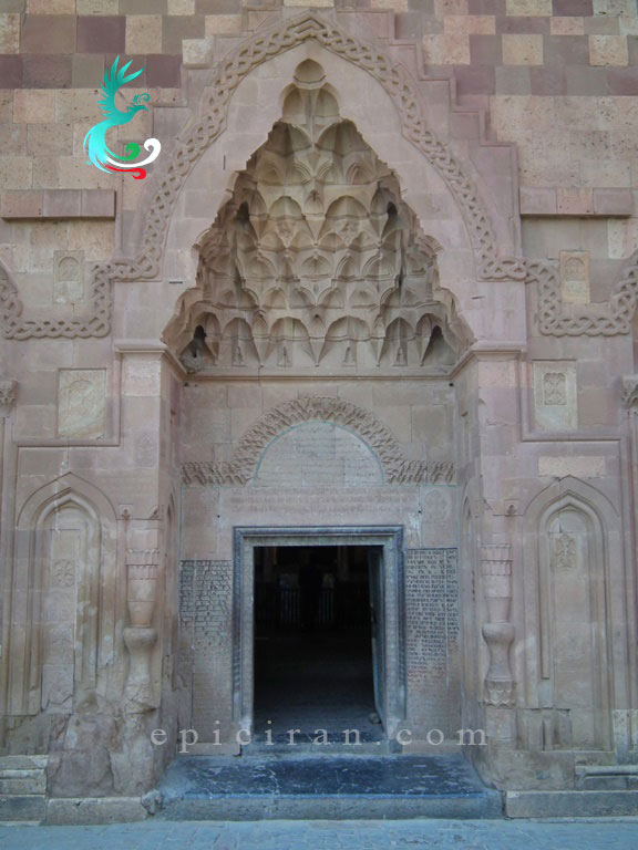 main arrival gate of Saint Stepanos Monastery in iran