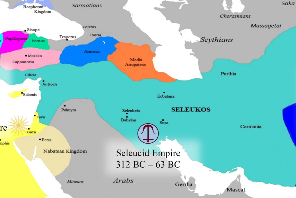 Seleucid Empire – Division of Alexander’s conquests by his successors