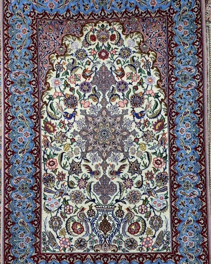 colorful persian rug with tree design that is one of persian rug designs