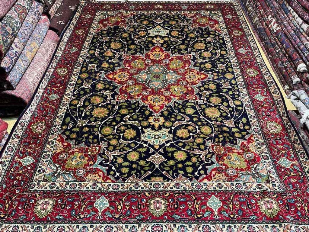 colorful beautiful islamic design persian rug