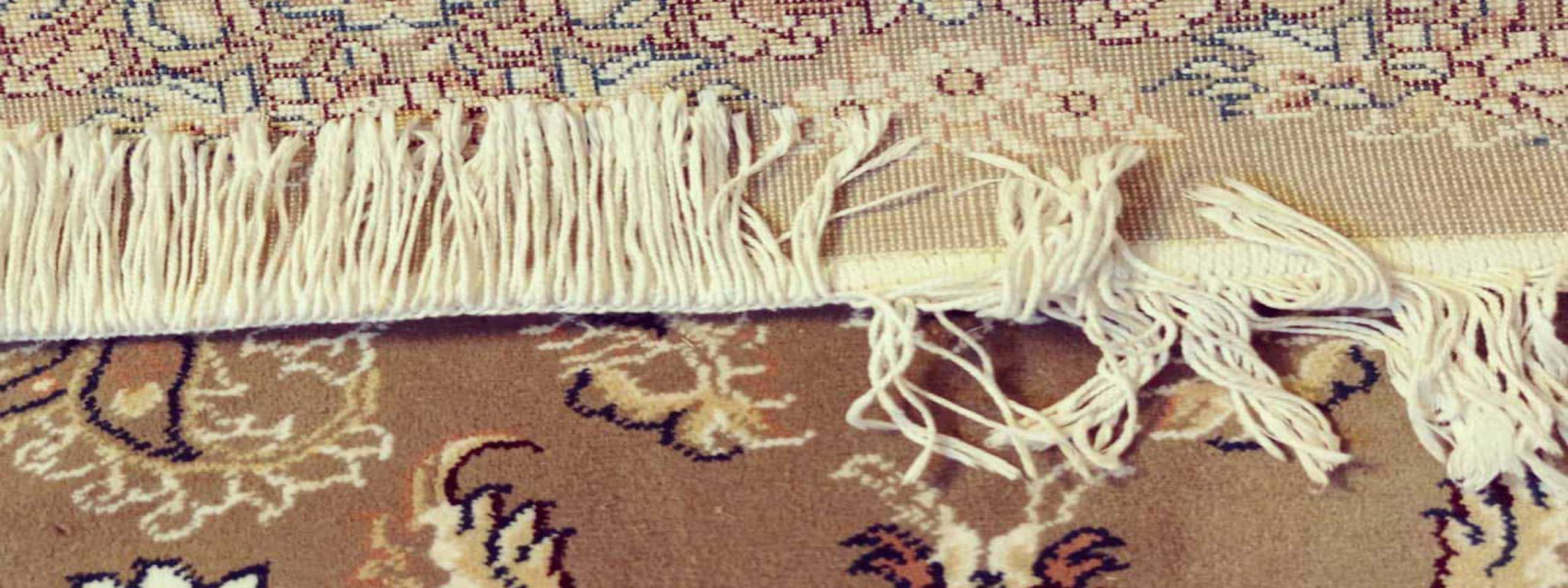 Persian rug fringe cleaning: 2 methods for cleaning the fringe of Persian rugs