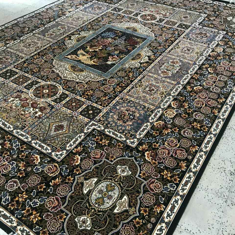 persian garden symbols, signs nad motifs on persian carpet