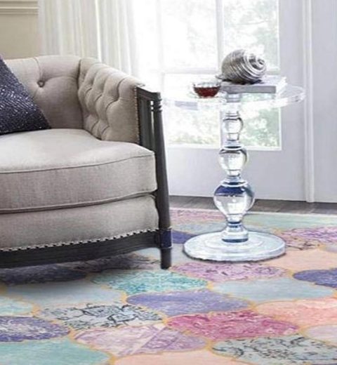 Green Persian rug: How to set a Green Persian rug with furniture
