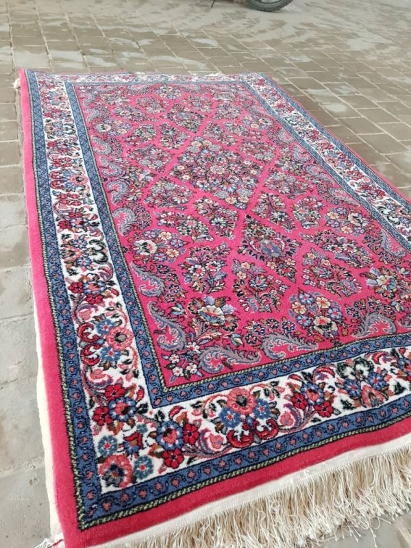 red persian area rug